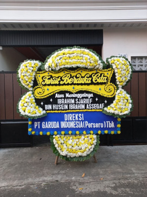 Papan Bunga Duka di Burung Dinang